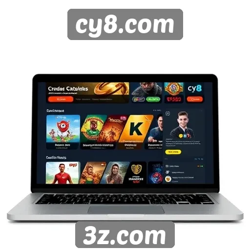 Mudanças na interface do usuário do site cy8.com