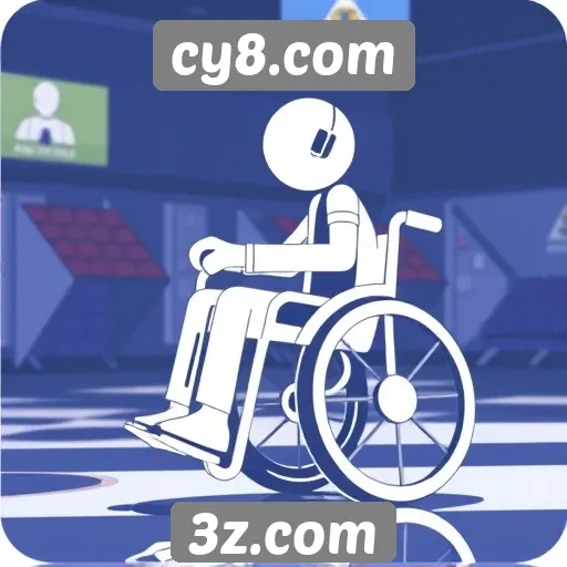 Acessibilidade em jogos no site cy8.com