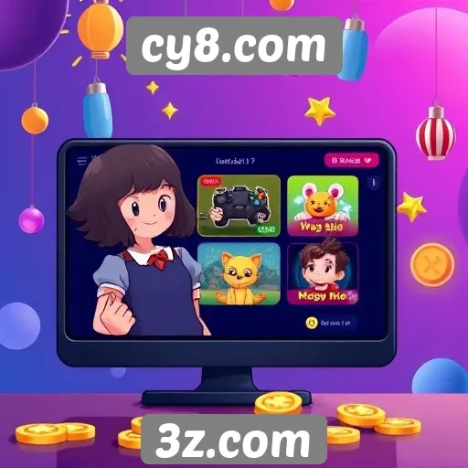 novas funcionalidades interativas no site cy8.com