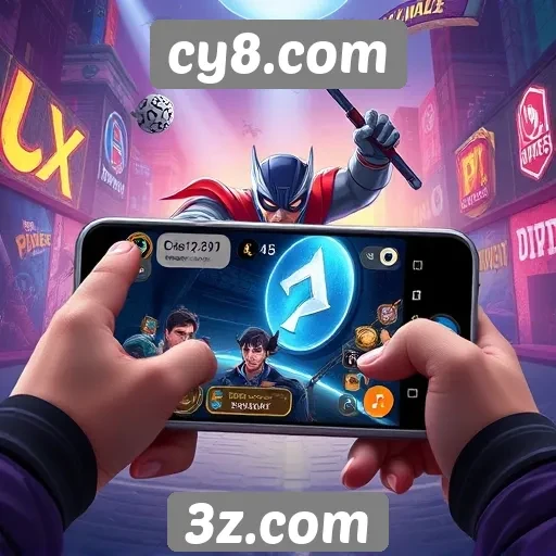 Versões móveis dos jogos em cy8.com atraem novos usuários