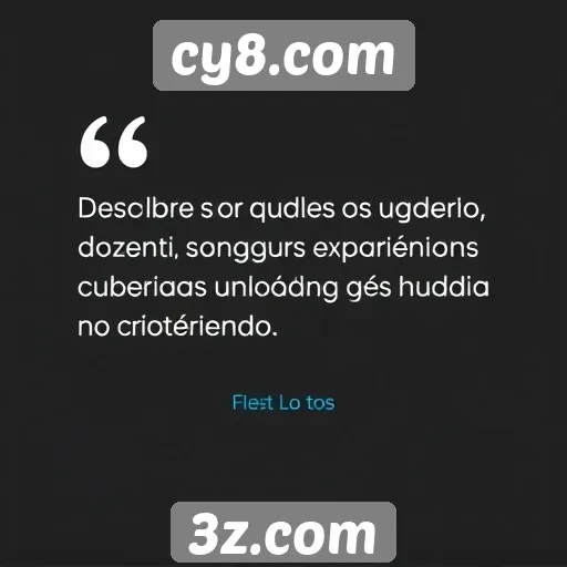 Feedback dos usuários sobre a experiência no cy8.com