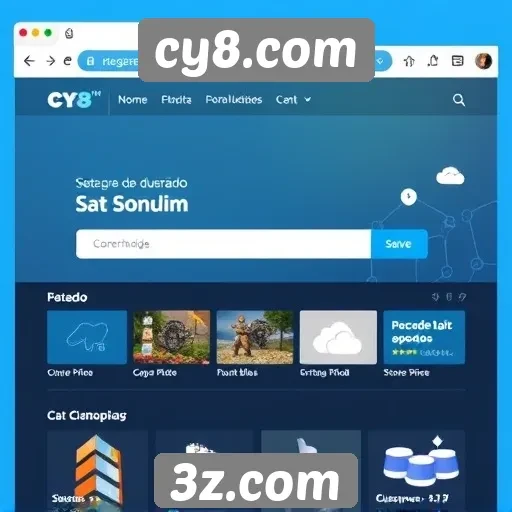 Aprimoramentos na interface do usuário no cy8.com